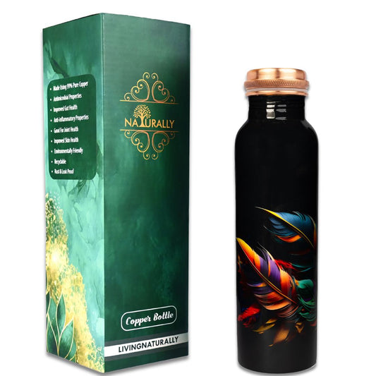 Multi Color Copper Bottle (950 ml)